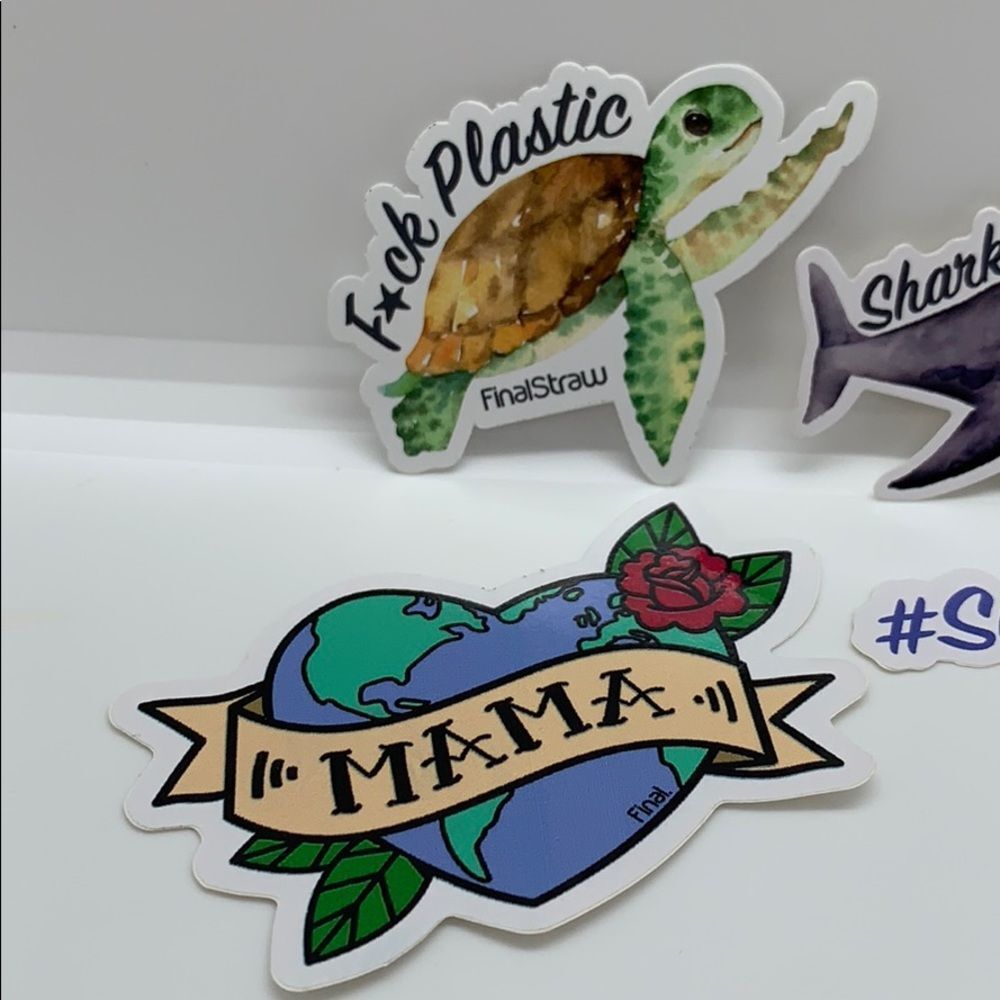 NEW Save The Environment Sticker Bundle (4) - Picture 2 of 3